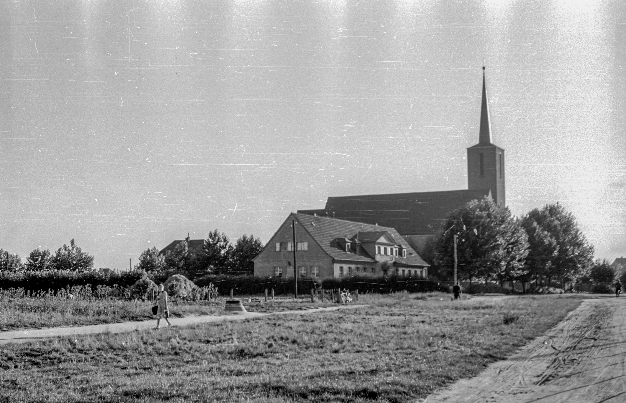 1951: Saint Lawrence Church in Schifferstadt