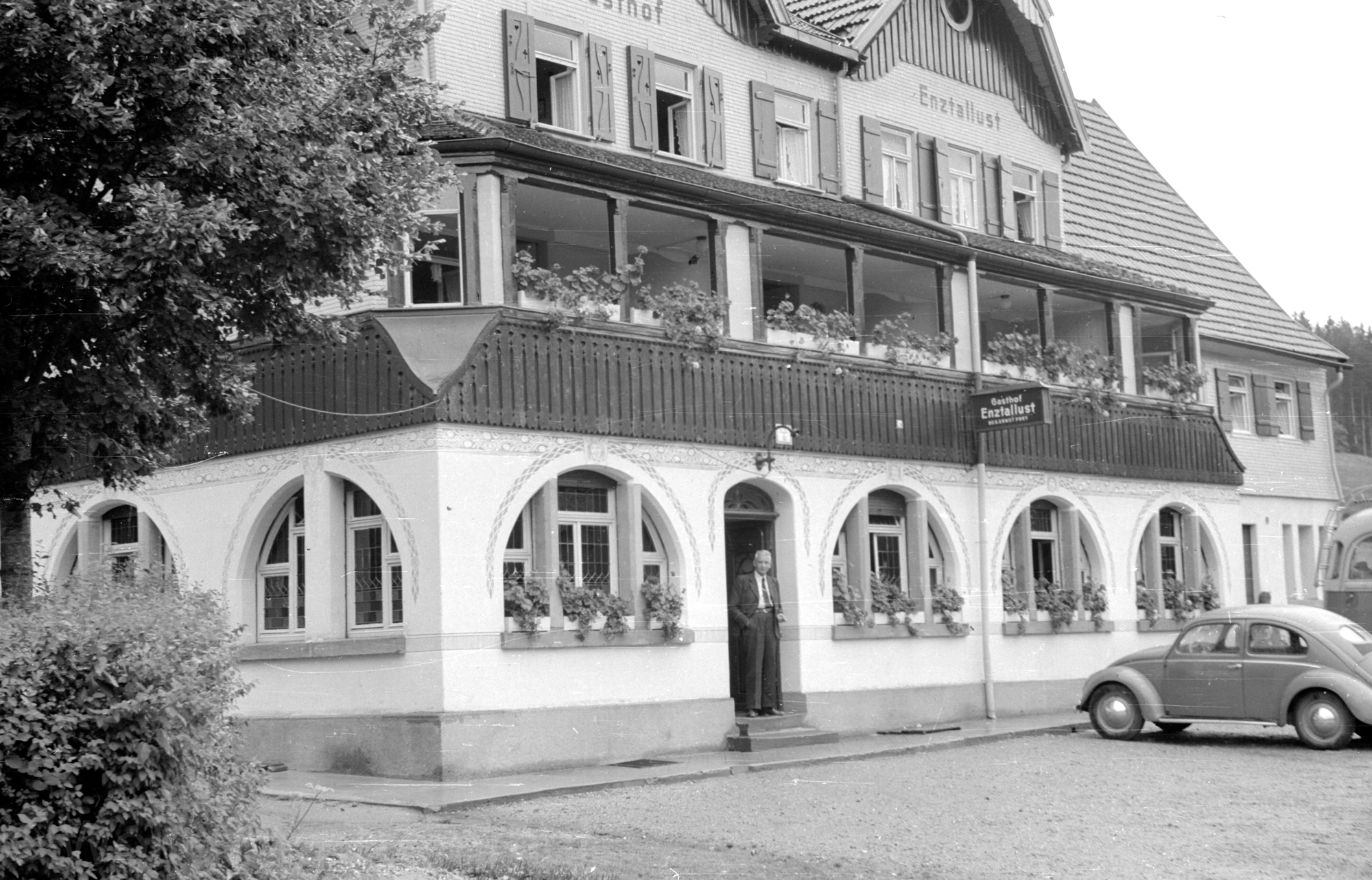 1953: Gasthof Enztallust